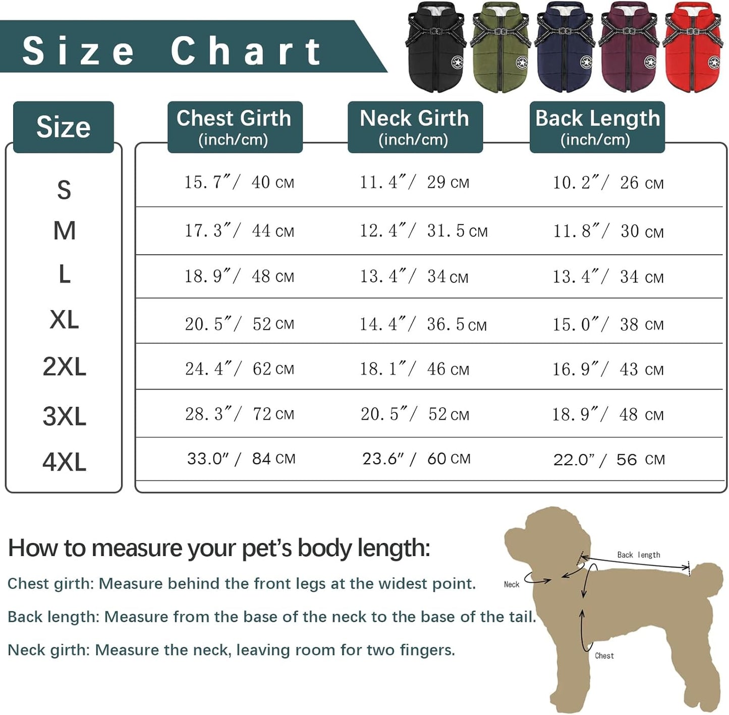 Gilet impermeabile per cani