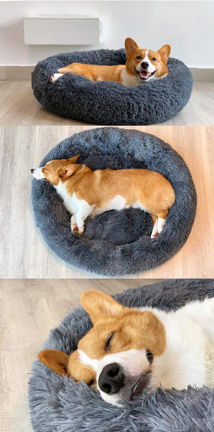 Cuccia Ciambella Coccolosa per Cani e Gatti