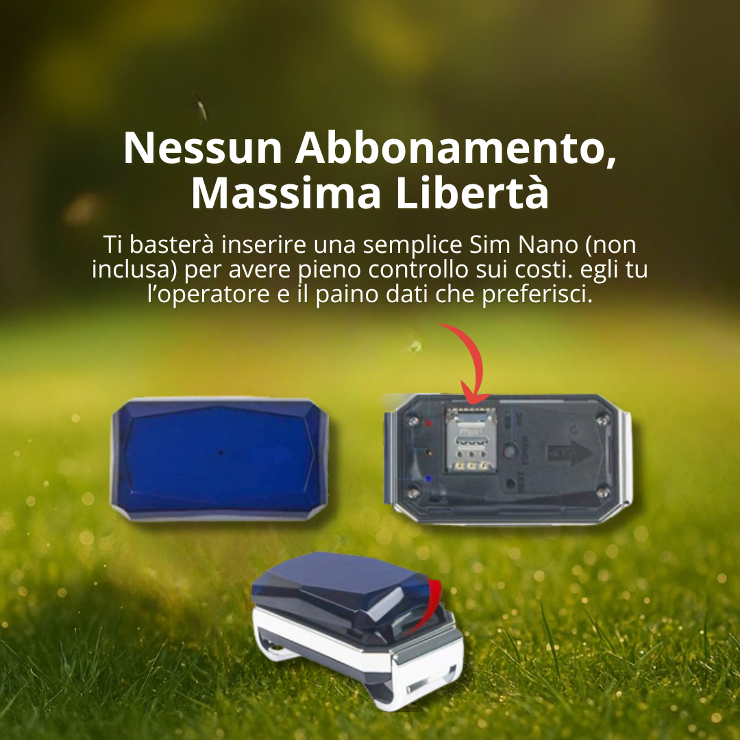 Localizzatore GPS per Cani e Gatti|Anti-Smarrimento