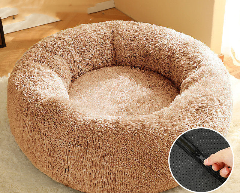 Cuccia Ciambella Coccolosa per Cani e Gatti
