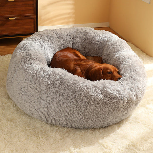 Cuccia Ciambella Coccolosa per Cani e Gatti