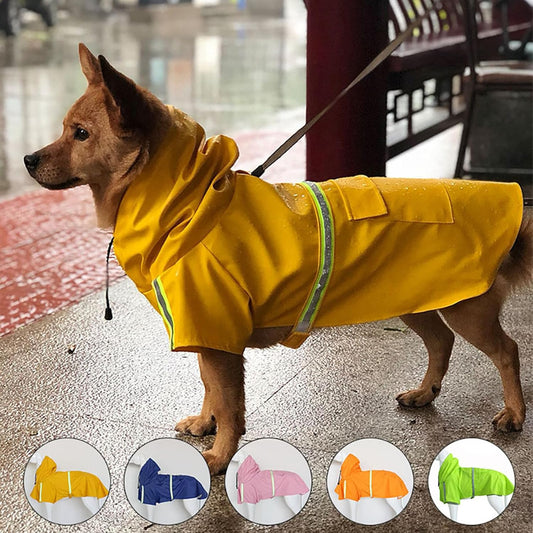 Impermeabile anti pioggia per cani