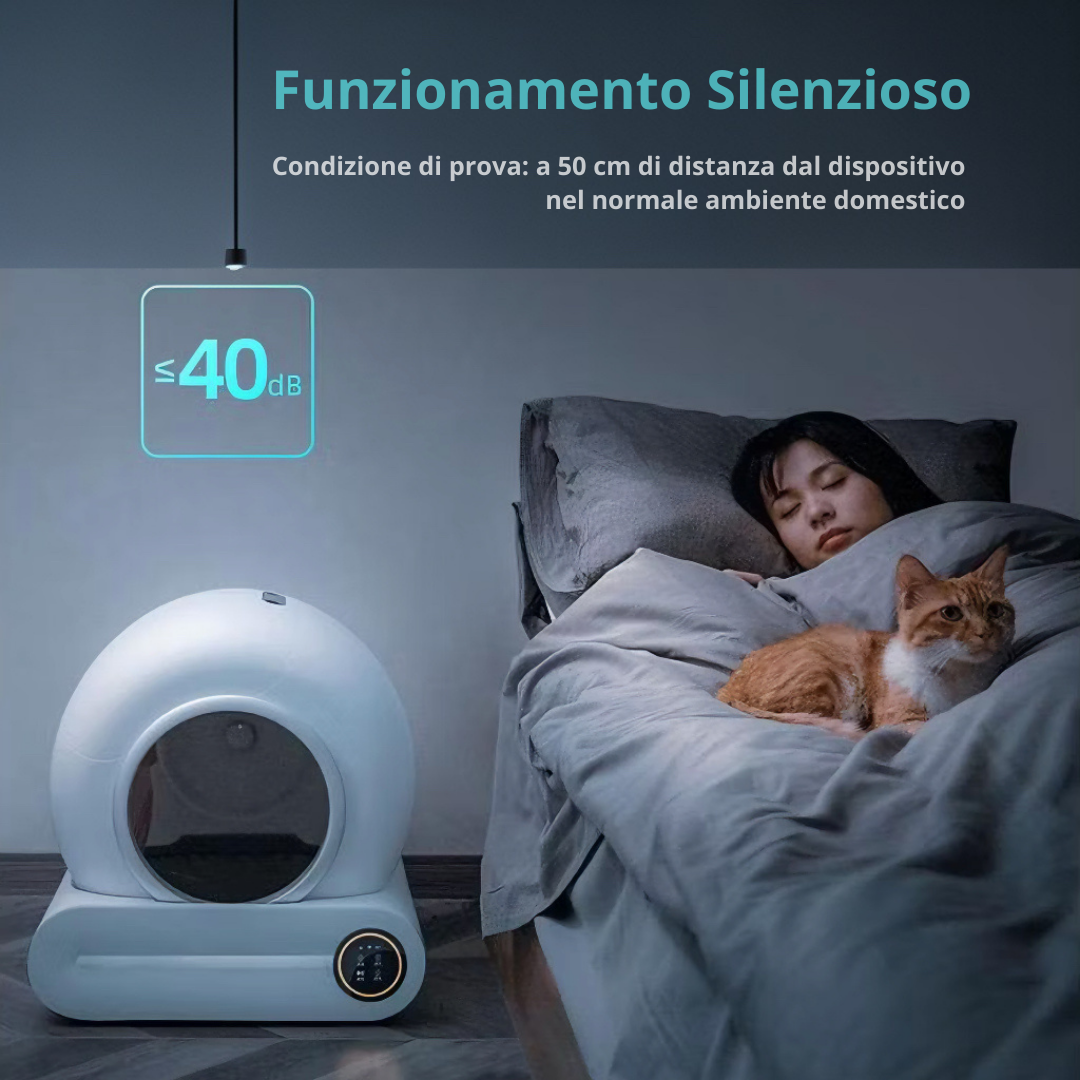 Lettiera Automatica Smart per Gatti - LAHVO