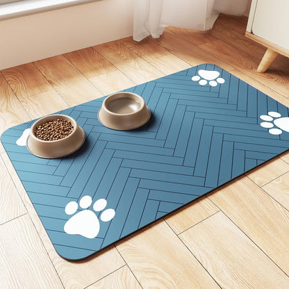 Tappetino antiscivolo per Ciotole Cane e Gatto